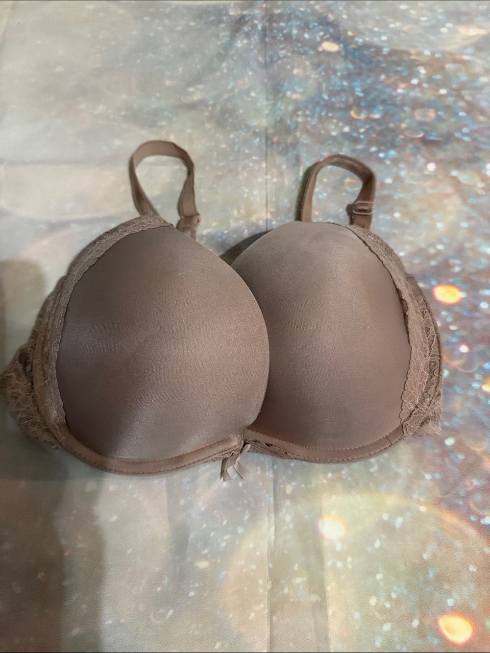 Victoria's Secret Smooth Molded Push Up Bra in Taupe 34 DD